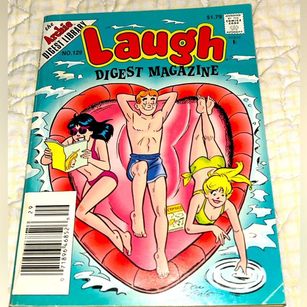 📚BOOK SALE 5 for $20📚 Archie Comic Book Laugh Magazine No. 129 September 1996